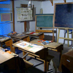Klassenzimmer in der Heimatstube Gerswalde
